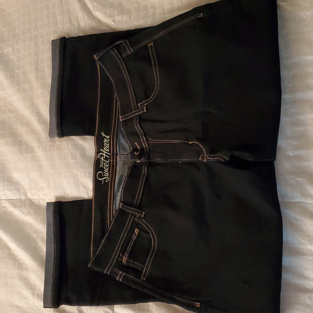 Old Navy the Sweetheart Capri dark blue jeans